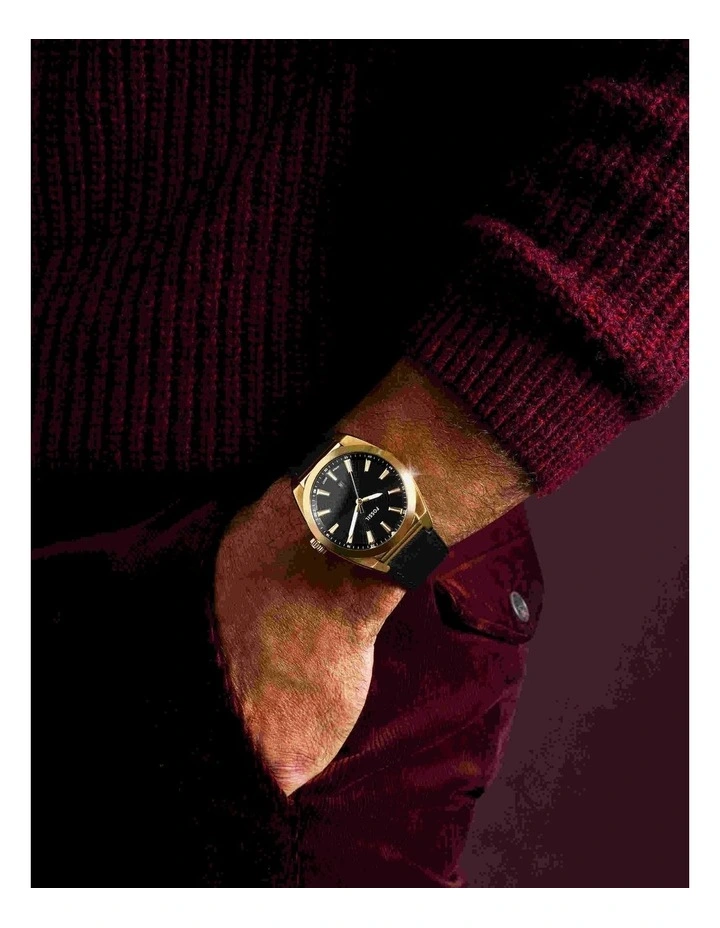 Everett Analogue FS6089 Watch in Black image 4