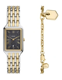 Raquel Analogue ES5376SET Watch in Two Tone