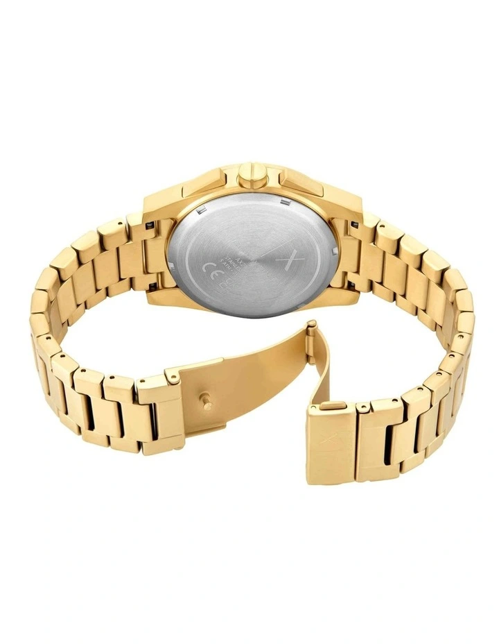 Chronograph AX2863 Watch in Gold image 3