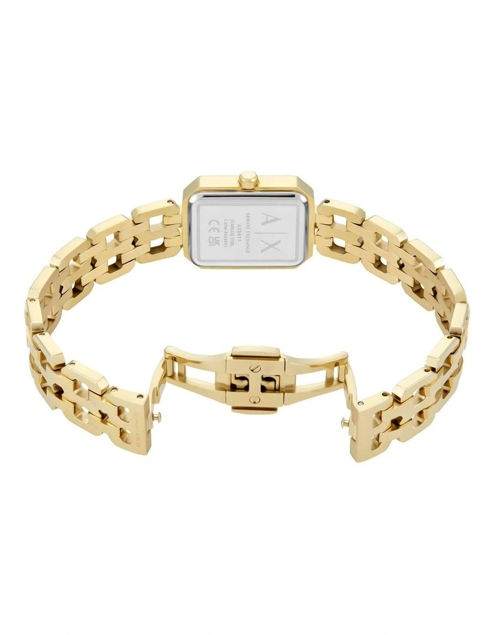 Analogue AX5811 Watch in Gold image 3