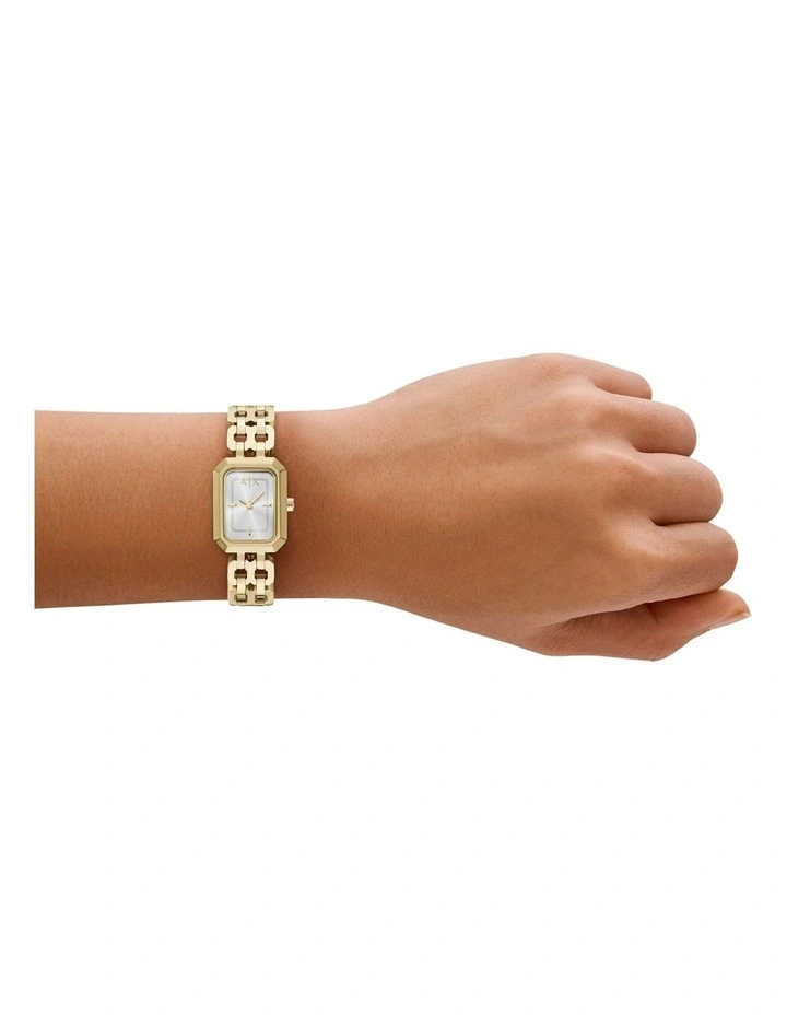 Analogue AX5811 Watch in Gold image 4