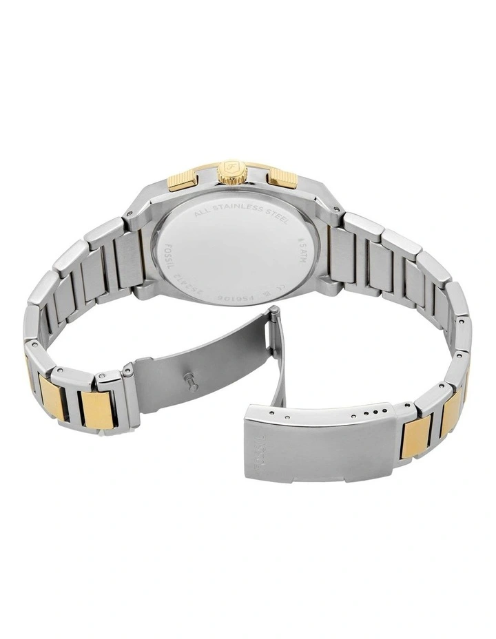 Everett Chronograph Watch FS6106 in Two Tone image 3