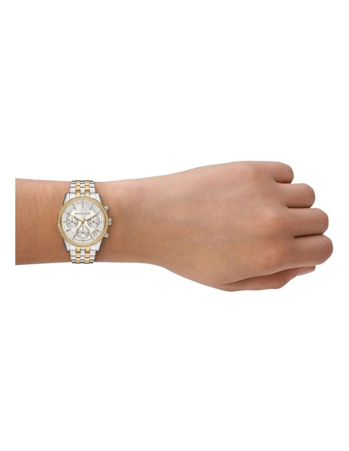 Ritz Chronograph MK7532 Watch in Two Tone image 4