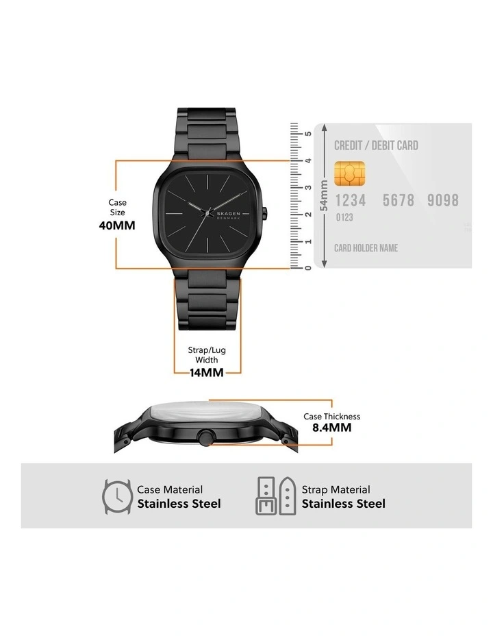 Mellem Analogue SKW6935 Watch in Black image 5