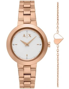 Analogue Watch AX7175SET in Pink