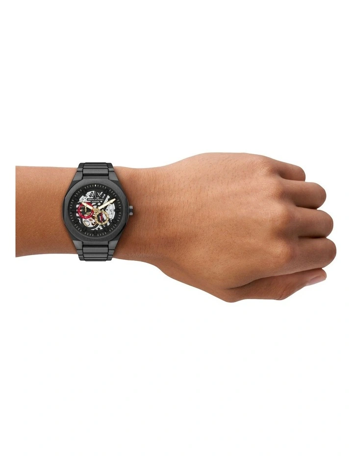AX4196 Sync Chronograph Watch in Black image 4