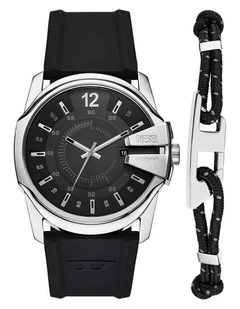 DZ4700SET Master Chief Analogue Watch in Silver