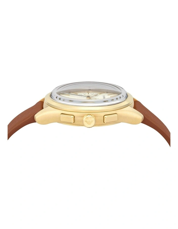 AR11714 Chronograph Watch in Gold image 2