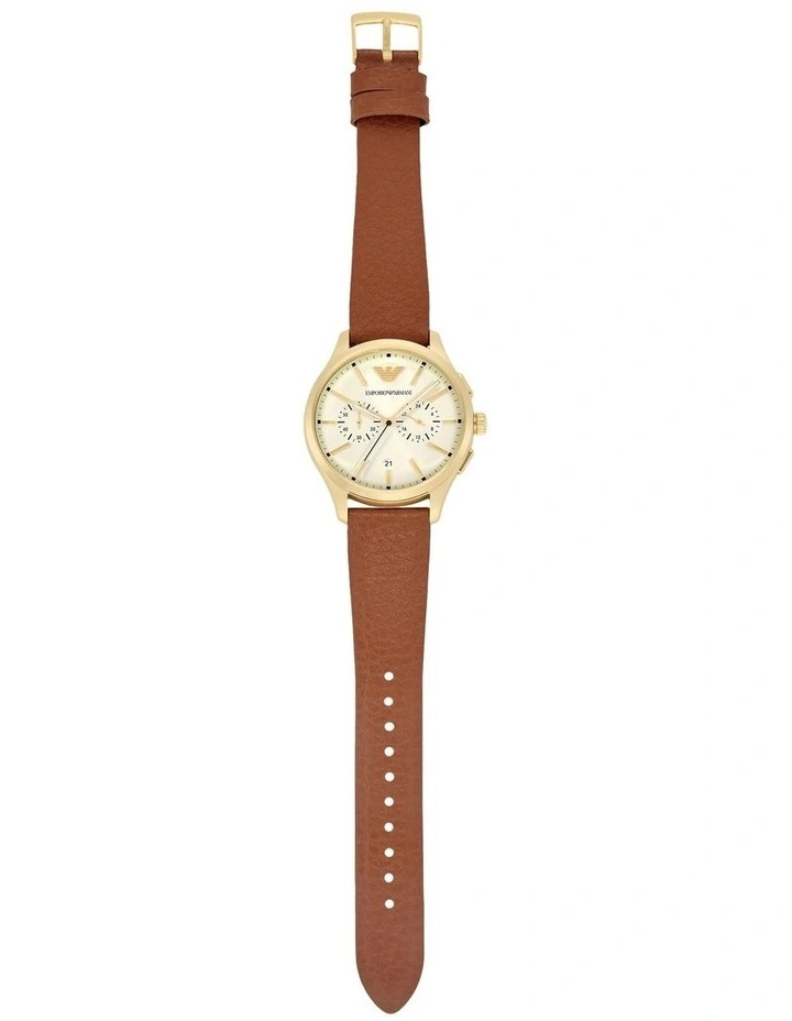 AR11714 Chronograph Watch in Gold image 6
