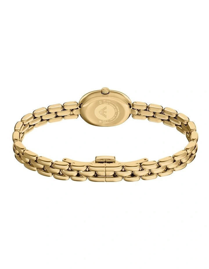 Analogue Watch AR11721 in Gold image 3