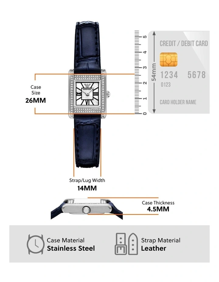 Analogue Watch AR11718 in Silver image 5
