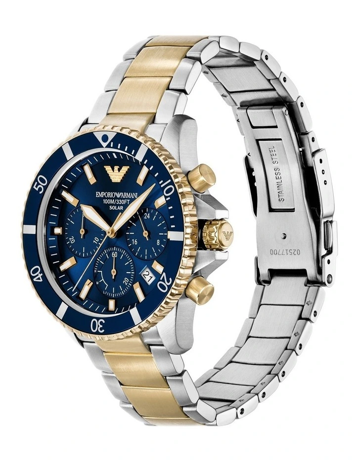 AR11740 World Explorer Chronograph Watch in Silver image 2