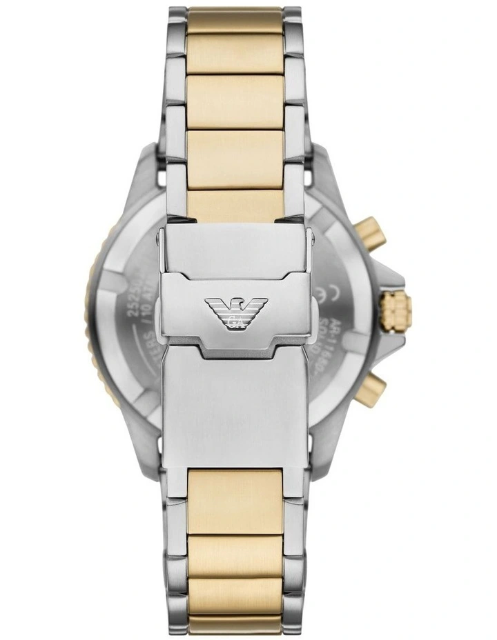 AR11740 World Explorer Chronograph Watch in Silver image 4