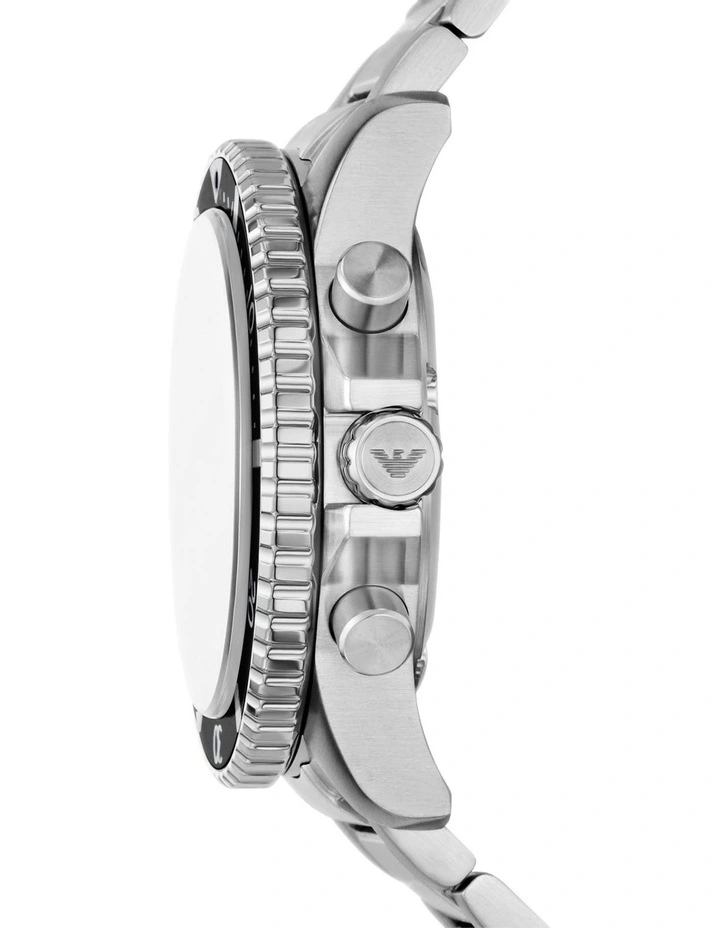 AR11739 World Explorer Chronograph Watch in Silver image 3