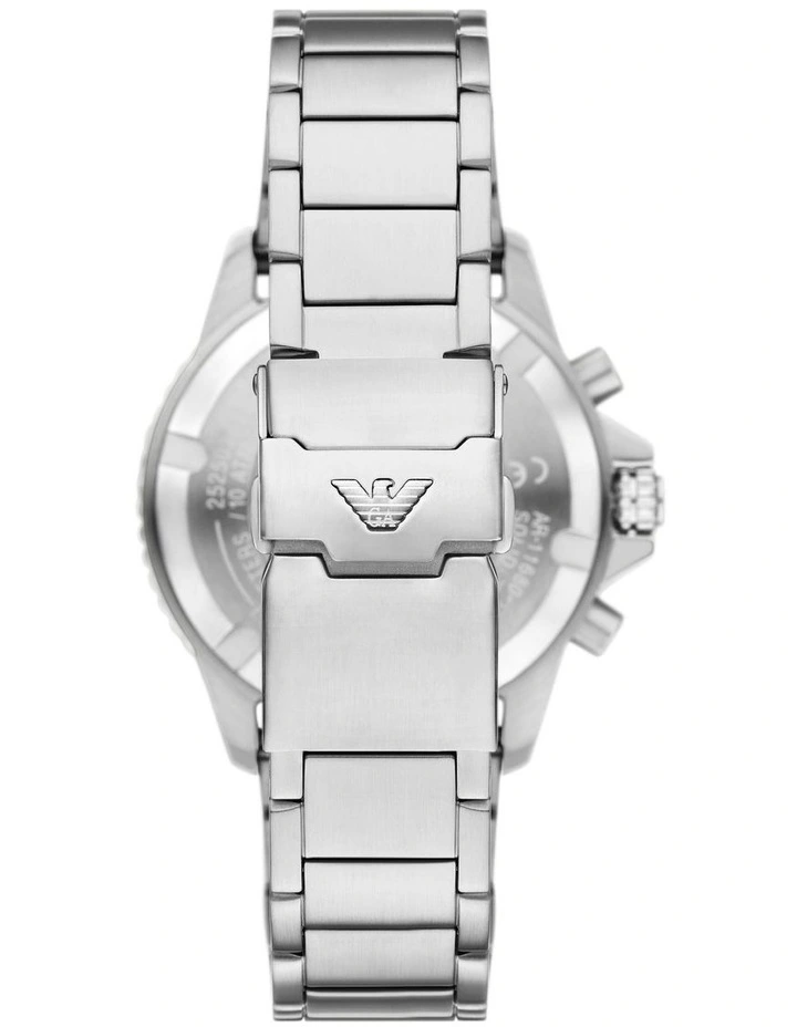 AR11739 World Explorer Chronograph Watch in Silver image 4
