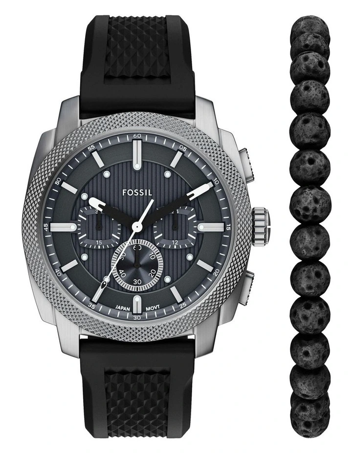 FS6145SET Machine Chronograph Watch in Silver image 1