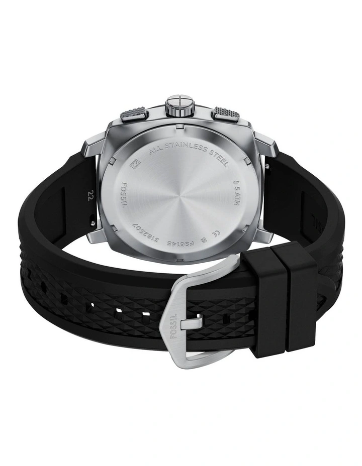 FS6145SET Machine Chronograph Watch in Silver image 3