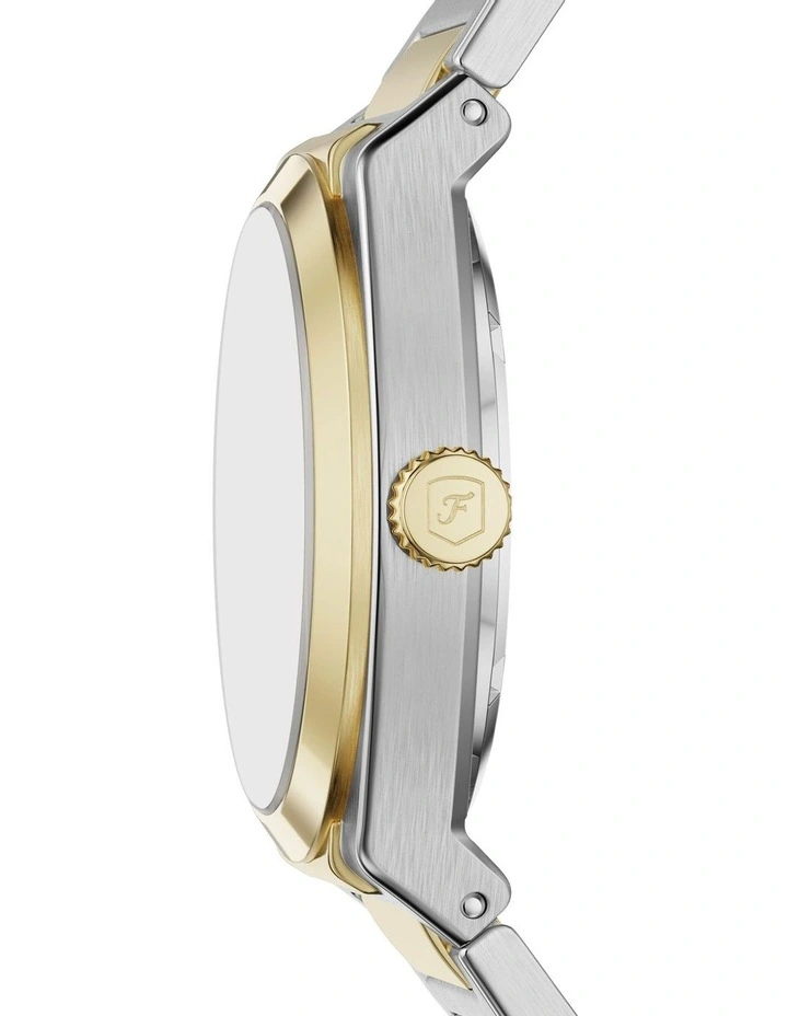 ME3275 Everett Chronograph Watch in Gold image 2