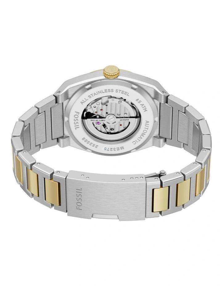 ME3275 Everett Chronograph Watch in Gold image 3