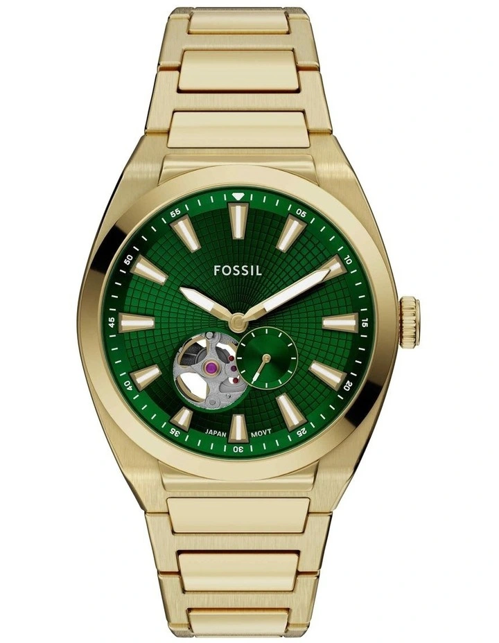 ME3276 Everett Chronograph Watch in Gold image 1