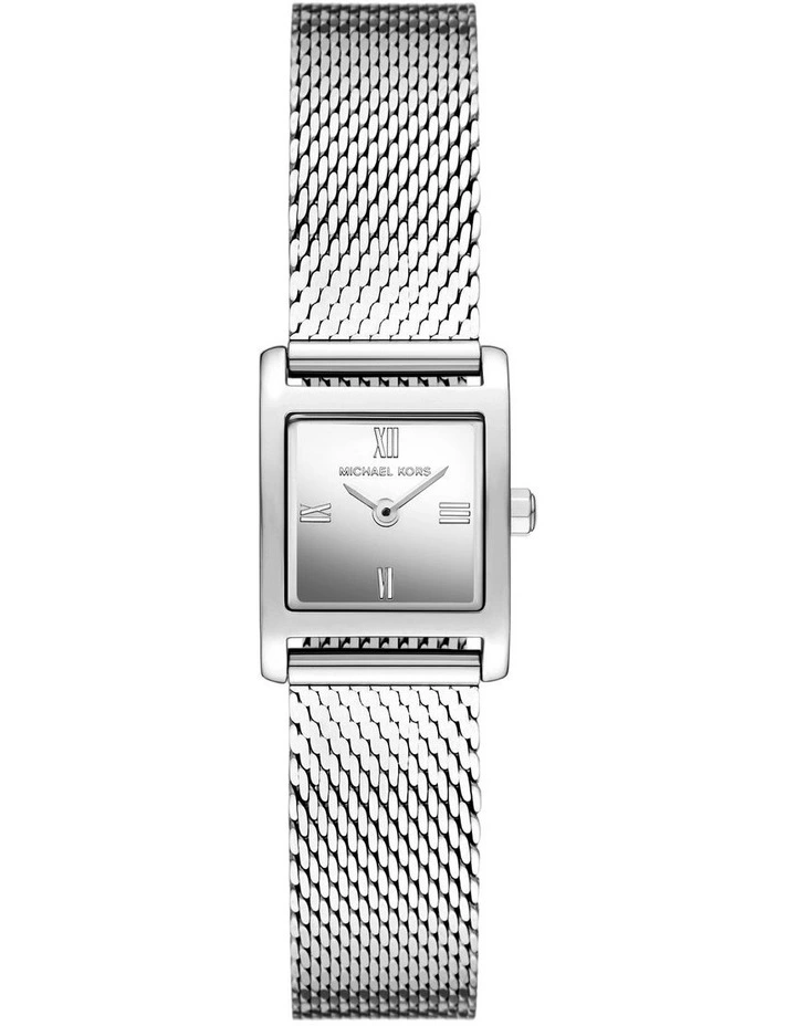 Georgie Analogue Watch MK4961 in Silver image 1