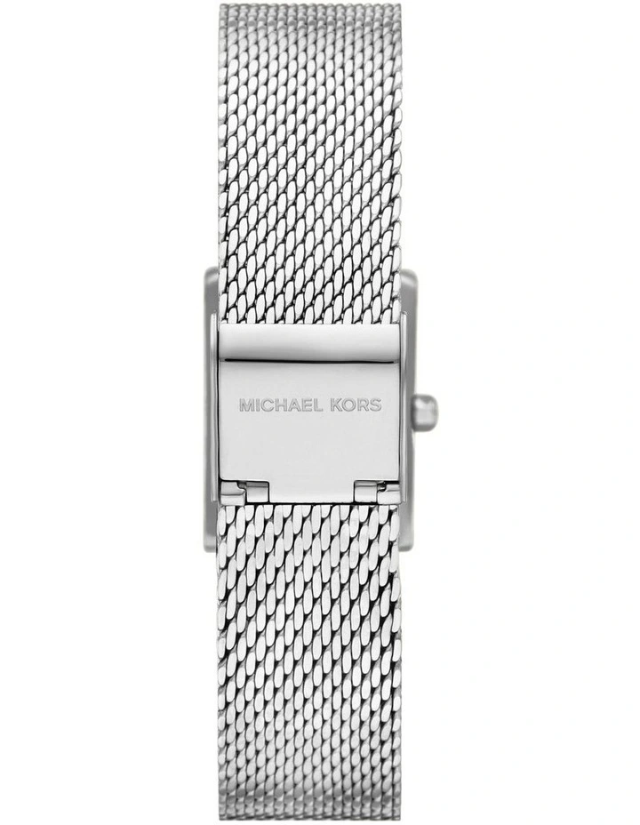 Georgie Analogue Watch MK4961 in Silver image 3