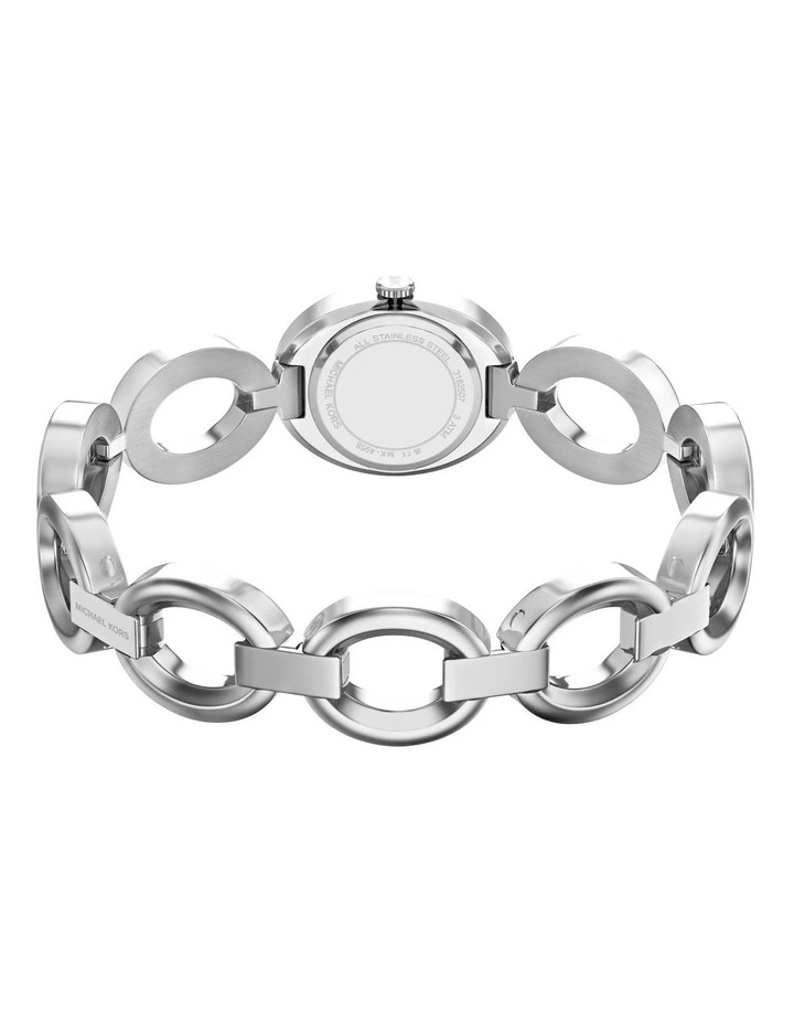 Maude Analogue Watch MK4958 in Silver image 3