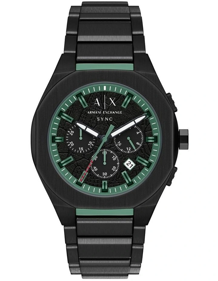Chronograph Watch AX4294 in Black image 1