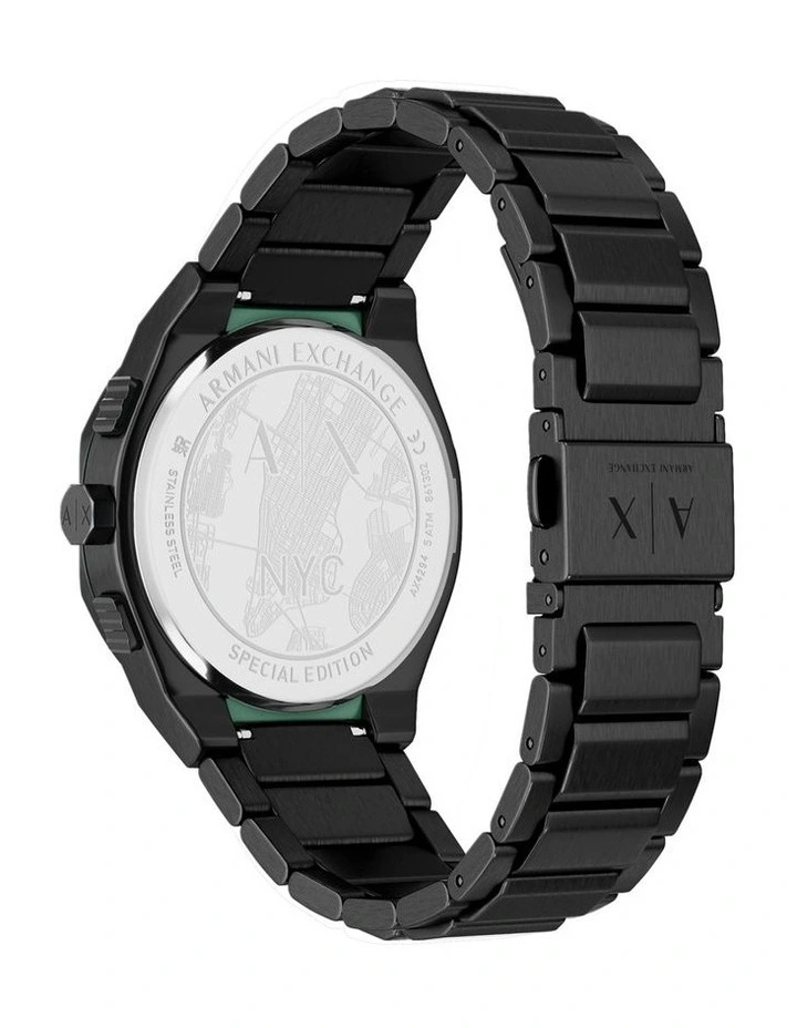 Chronograph Watch AX4294 in Black image 3