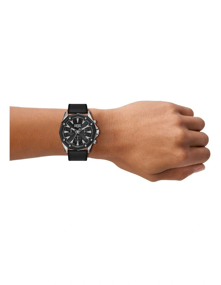 Stinger Chronograph Watch DZ4710 in Black image 4