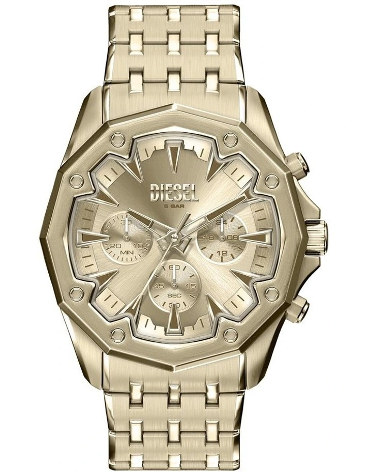 Stinger Chronograph Watch DZ4707 in Gold image 1