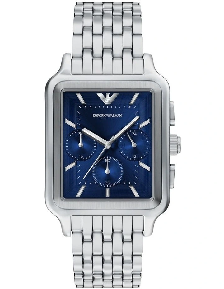 Chronograph Watch AR11750 in Silver image 1