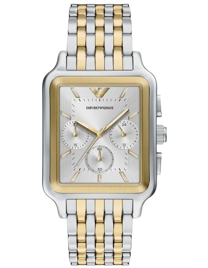 Chronograph Watch AR11752 in Silver image 1