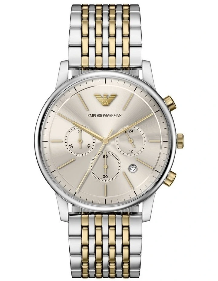 Chronograph Watch AR11773 in Silver image 1