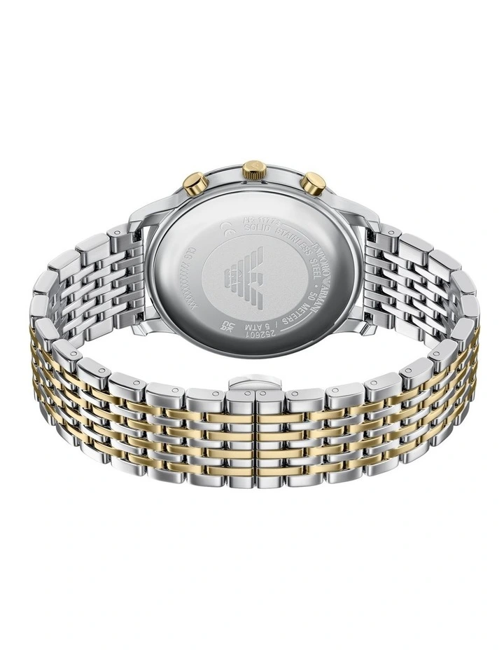Chronograph Watch AR11773 in Silver image 3
