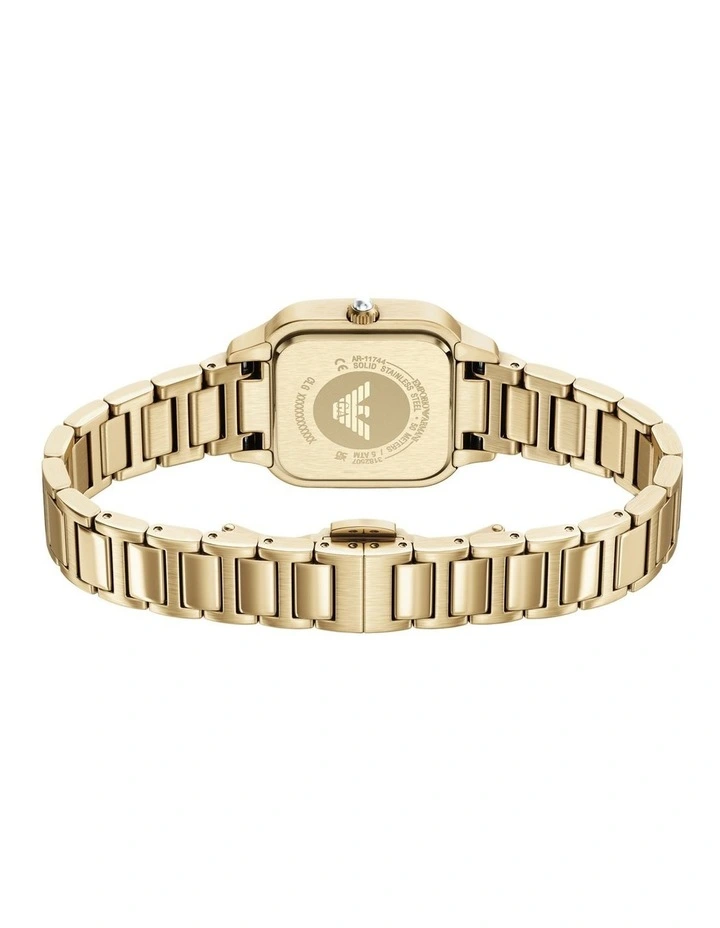 Analogue Watch AR11744 in Gold image 3