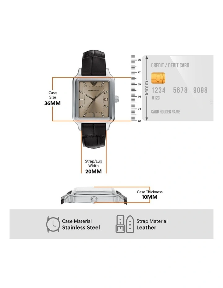 Analogue Watch AR11756 in Silver image 5