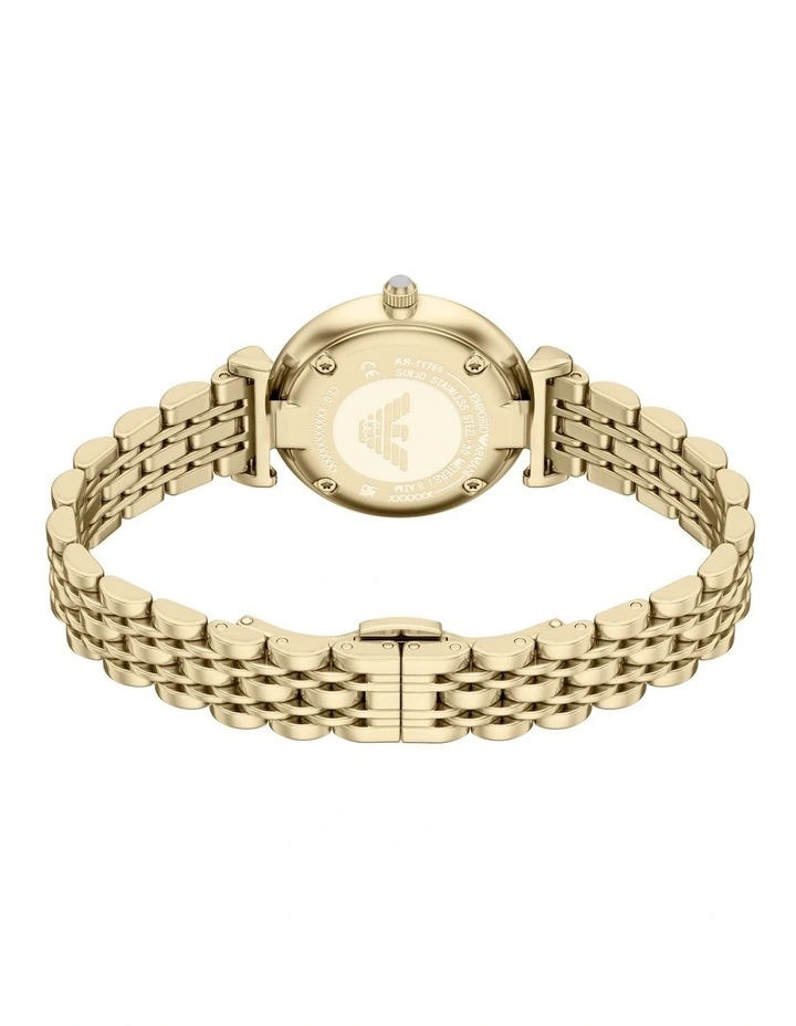 Analogue Watch AR11766 in Gold image 3