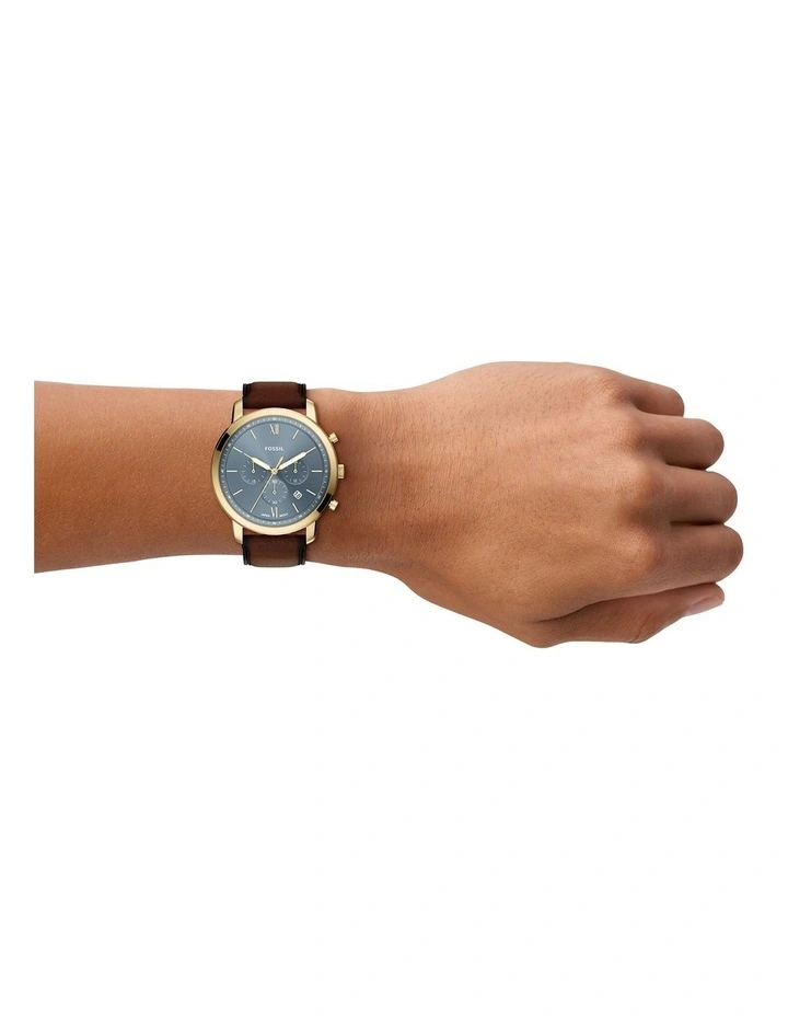 Neutra Chronograph Watch FS6162 in Gold image 4