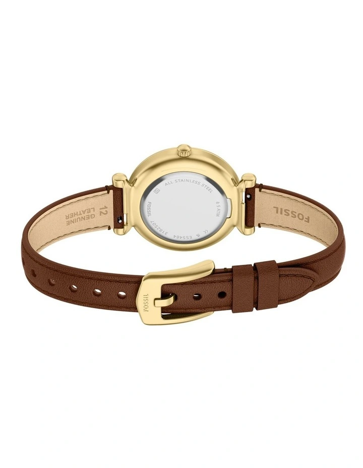 Carlie Analogue Watch ES5464 in Gold image 3