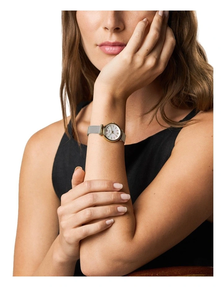 Carlie Analogue Watch ES5463 in Gold image 4
