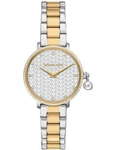 Pyper Analogue Watch MK7574 in Silver