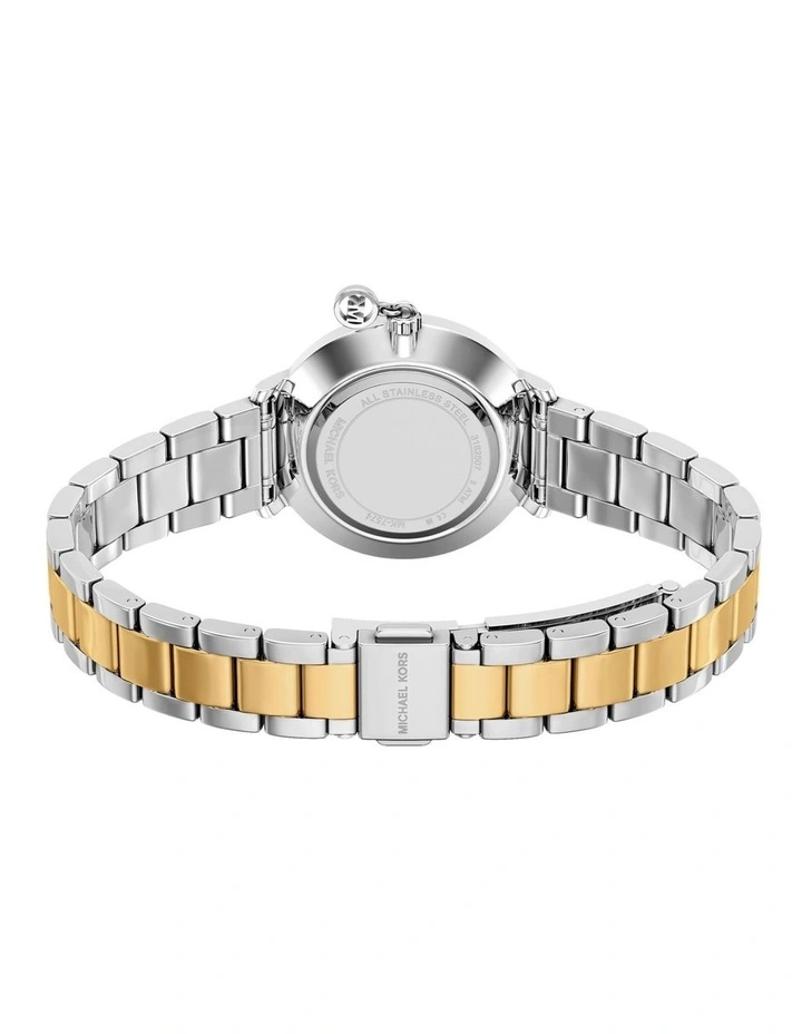 Pyper Analogue Watch MK7574 in Silver image 3