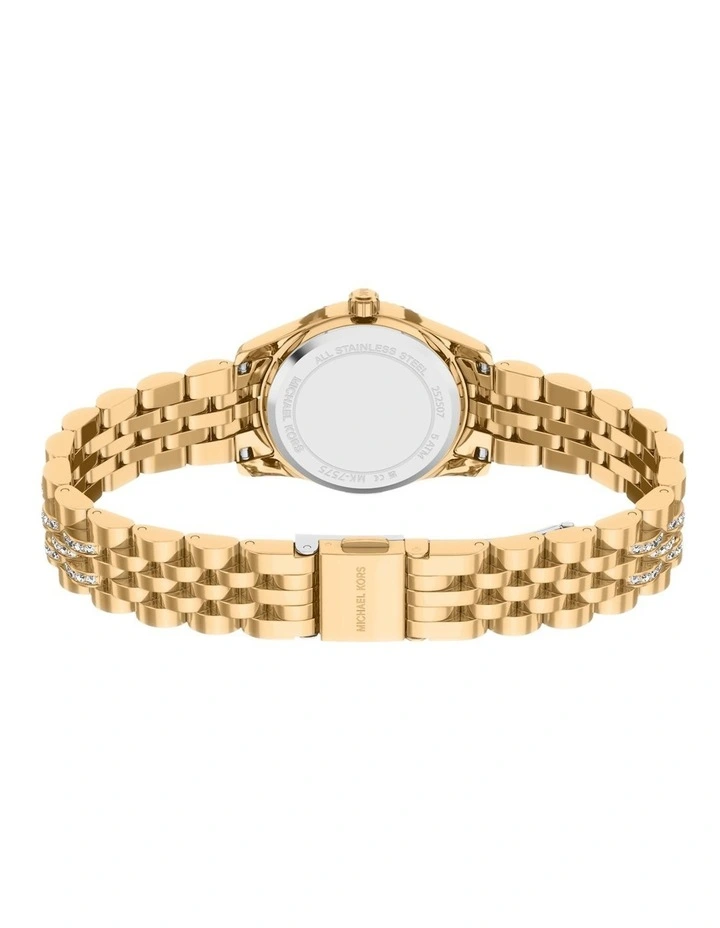 Lexington Analogue Watch MK7575 in Gold image 3