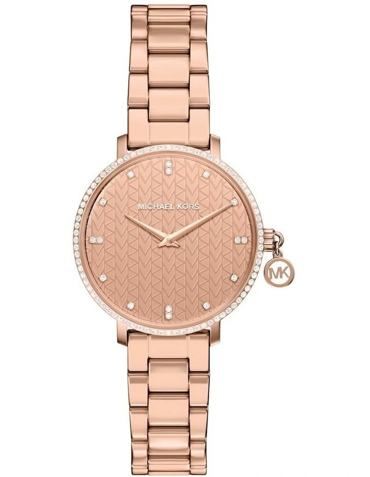 Pyper Analogue Watch MK7573 in Rose Gold image 1