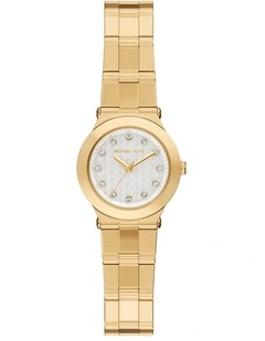 Billie Analogue Watch MK7567 in Gold