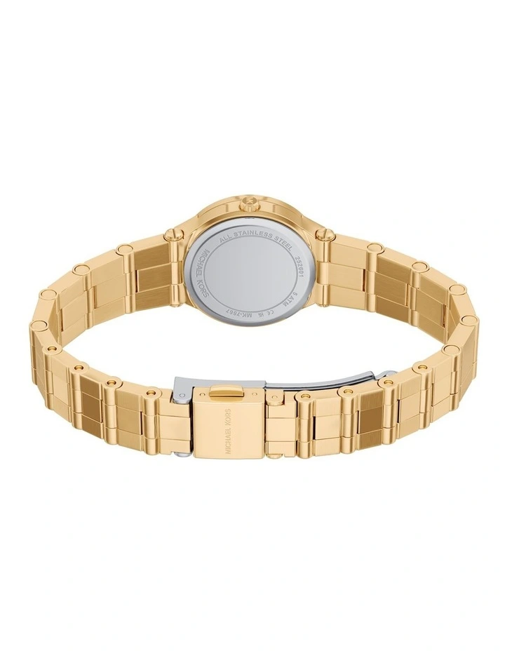 Billie Analogue Watch MK7567 in Gold image 3