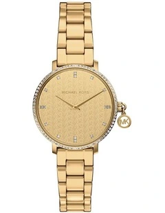 Pyper Analogue Watch MK7572 in Gold
