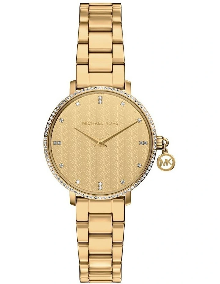 Pyper Analogue Watch MK7572 in Gold image 1