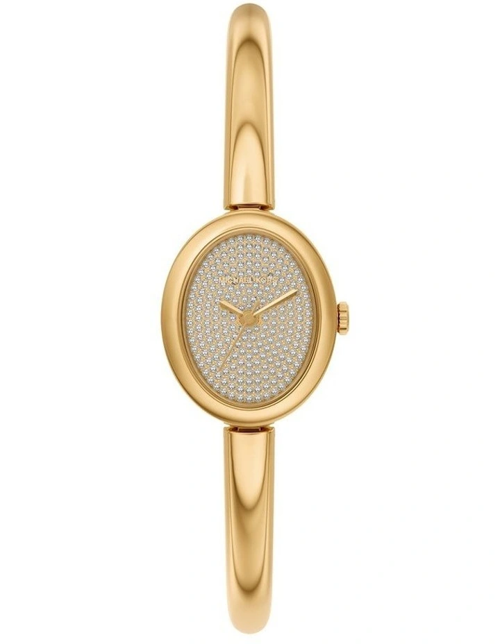 Maude Analogue Watch MK7593 in Gold image 1